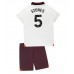 Manchester City John Stones #5 Barnkläder Borta matchtröja till baby 2023-24 Kortärmad (+ Korta byxor) Billigt